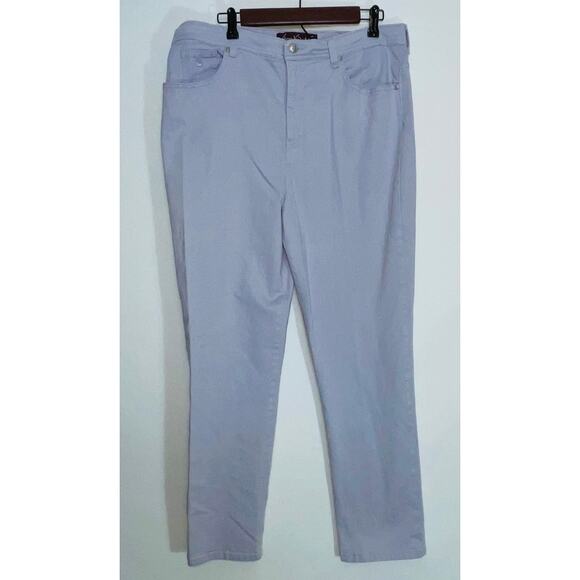 Gloria Vanderbilt Amanda Jeans‎ in Lovely Lavender - Women's Size 16 - Picture 1 of 10